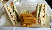 Club sandwich at Ashford