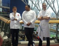 Raymond Blanc, Michael Caines and Phil Howard