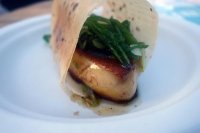 The Croque Gascon: Crispy barbecued foie gras from Club Gascon