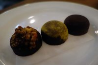 Rolos: Salted Caramel, Passion Fruit, Bourbon and Pecan