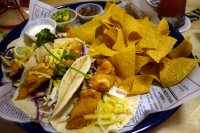 Baja fish tacos