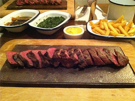 Steak for a tenner in Soho - we check out Flat Iron