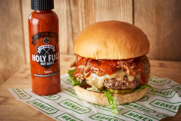 Honest Burgers launch in Covent Garden, team up with Rib Man