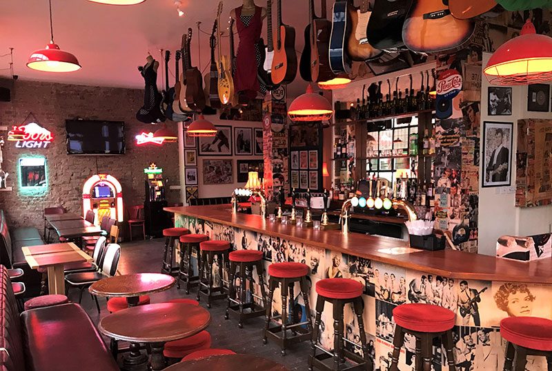 Rock and roll at Stoke Newington's new 50s pub Be-Bop-A-Lula