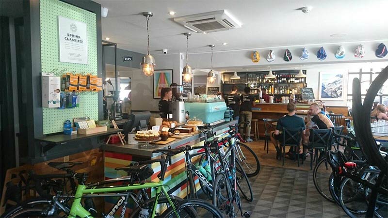 Grab a bite and sort your bike at Dynamo's new Balham base