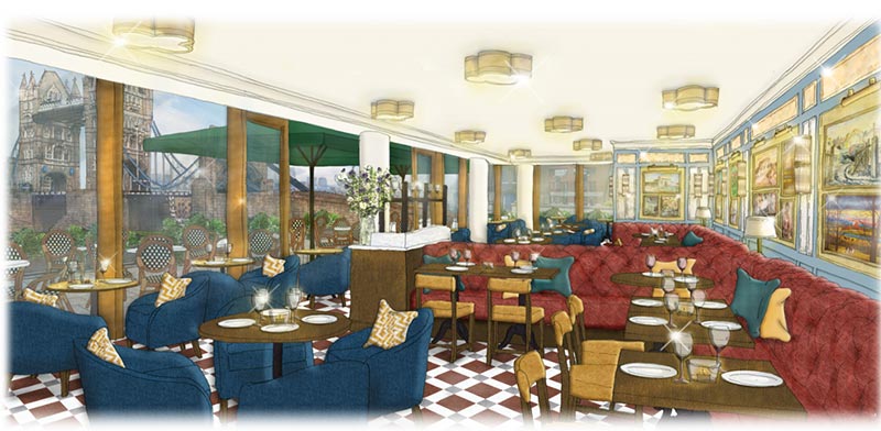 The Ivy Cafe comes to Tower Bridge
