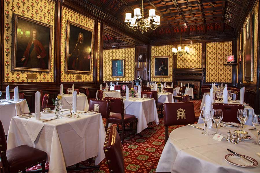 how to eat at the house of lords dining room