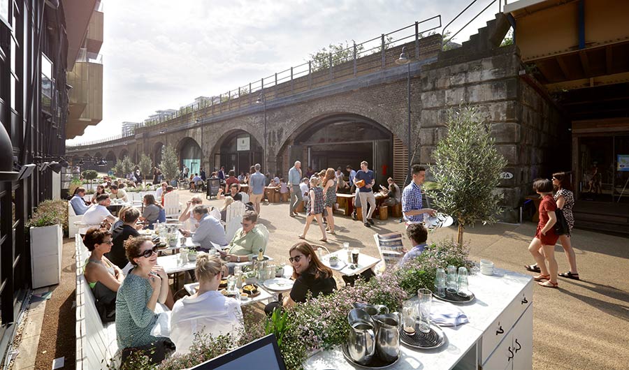 River walk Market is a new food and craft market for Battersea Power Station