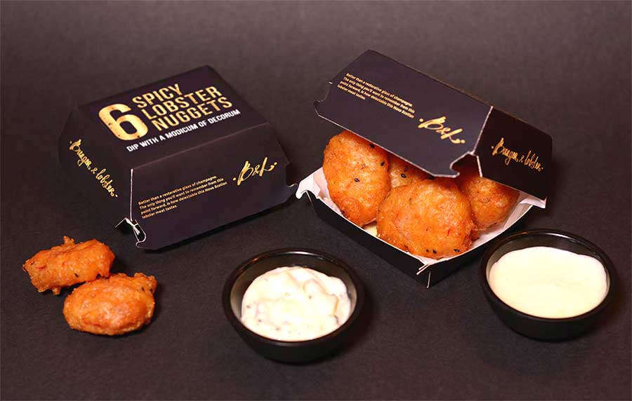 Burger and Lobster unveil their own spicy lobster nuggets