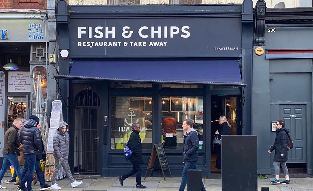 Fish & Chips returns to Upper St Islington with Trawlerman's Fish Bar