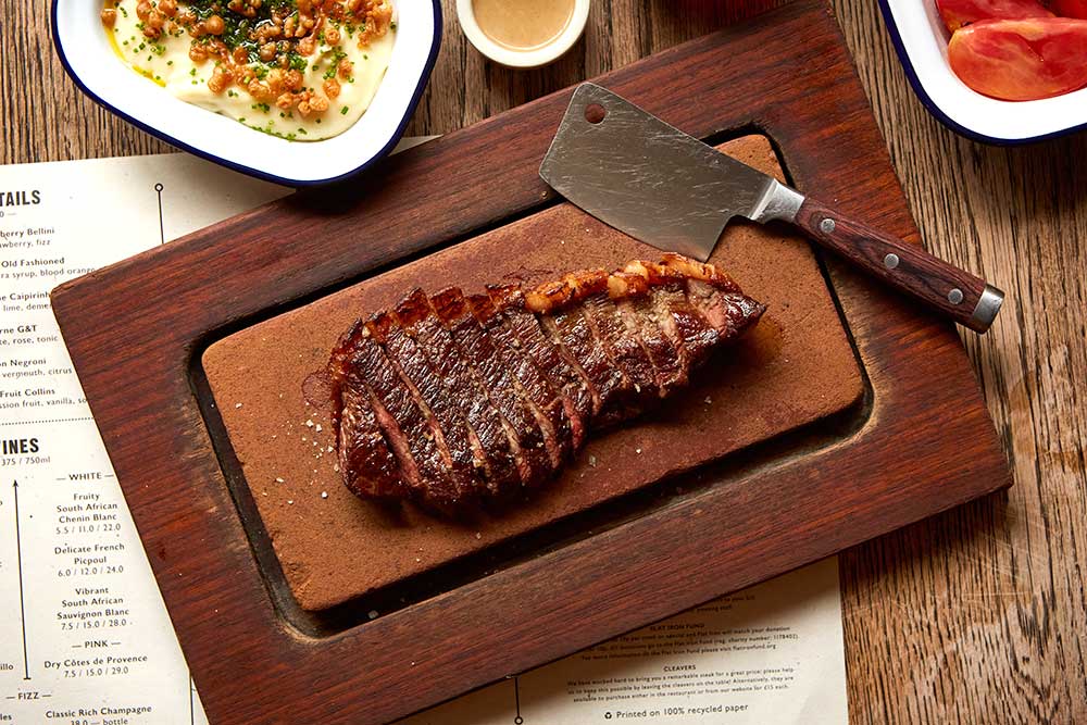 flat iron steak kensington opening