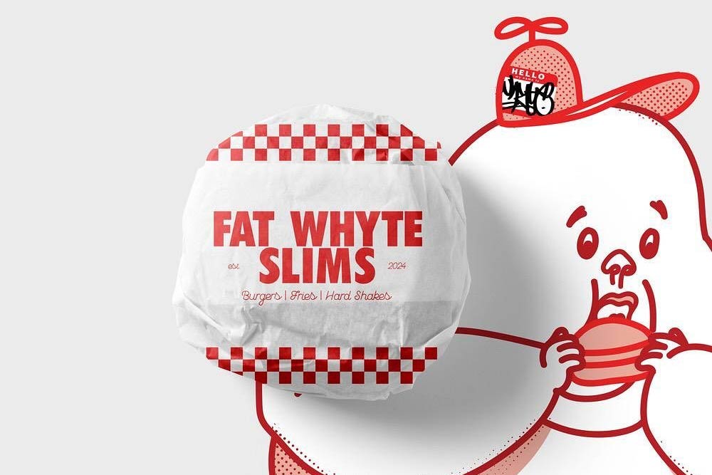 Fat Whyte Slims is Whyte Rushen's weekend burger bar