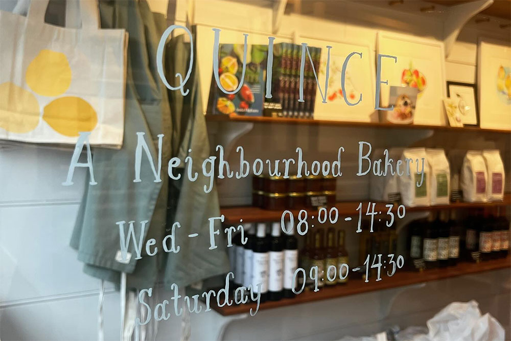 quince bakery opening in islington