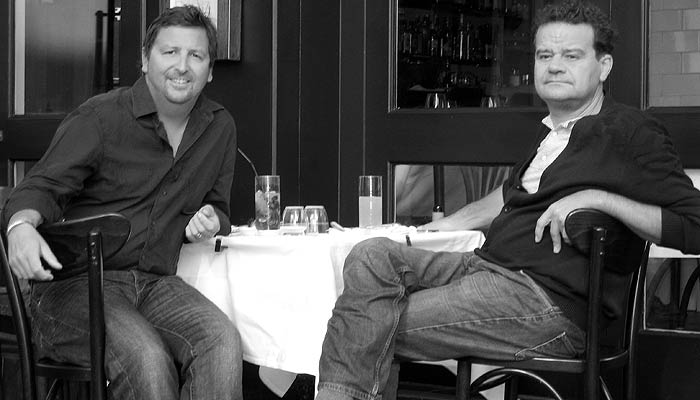 Mitch Tonks (from The Seahorse) and Mark Hix at The Hix Oyster and Chop House