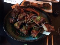 BBQ Kurobuta Pork Ribs with Honey-Soy-Ginger Glaze