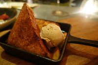 Torrejas - maple caramel apples, cinnamon ice cream