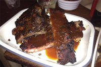 Ribs! Beef and St Louis (pork).