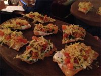 James Knappett canapes - Salmon