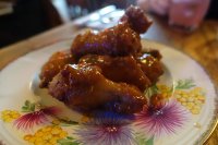 Sticky disco wings