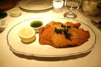 Veal Schnitzel - beurre noisette