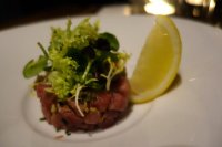 Tuna tartar with jonjoli