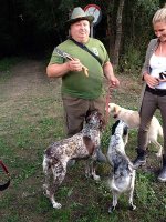 Our truffle hunter and his workers