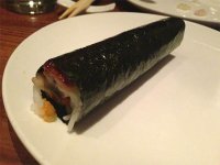Pork and unagi (eel) roll from Chez Sardine