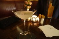 A post dinner martini in the main bar