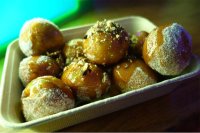 Doughnuts with salted caramel and pecans from You Doughnut