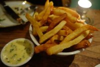 Chips and bearnaise