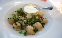 Veal and pork pelmeni