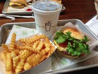 The cheeseburger from Shake Shack