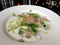 Pressed chicken, wild herb mayonnaise