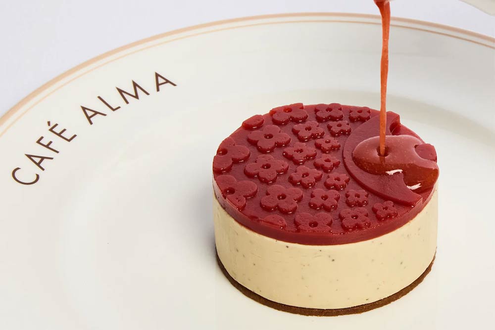 Louis Vuitton have opened a pop-up hotel, cafe and bar in Mayfair