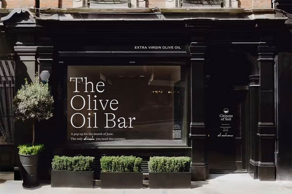 The olive oil bar pop-up is back, this time in Covent Garden