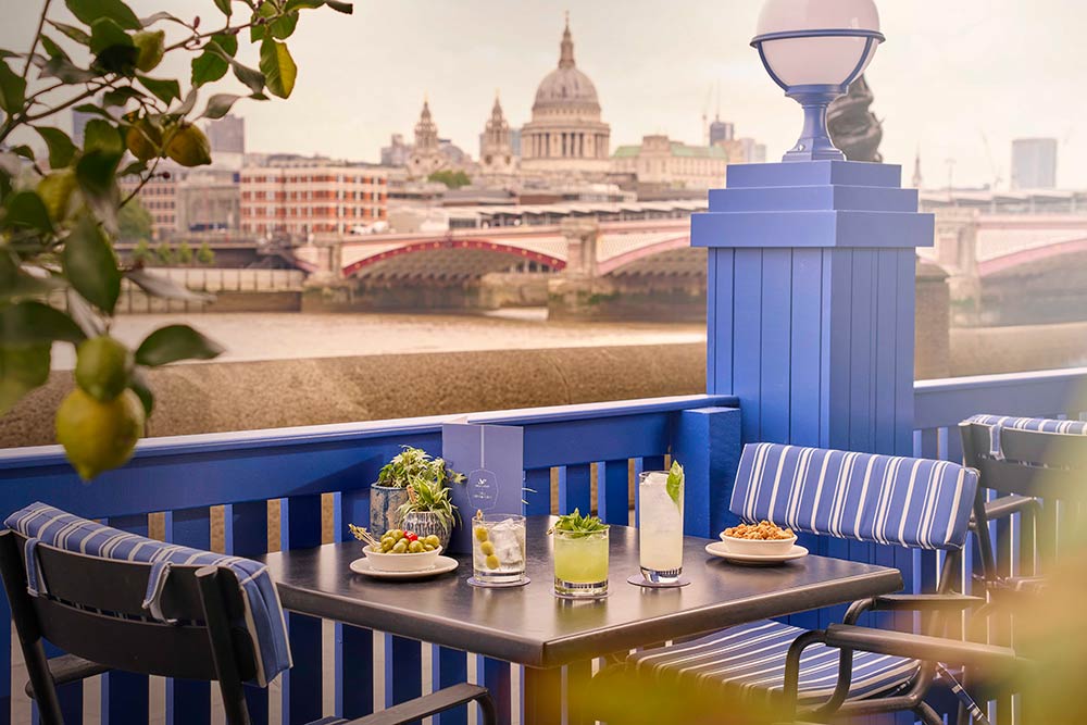 Gordon Ramsay is getting ready to open his restaurant at Sea Containers