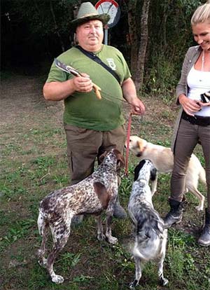 Truffle humting in Croatia