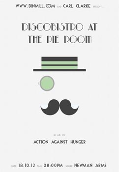 Disco Bistro at the Newman Arms in aid of Action against Hunger