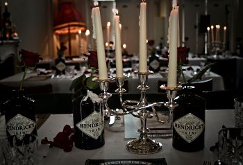 Midnight gin feast at Ten Bells for the summer solstice