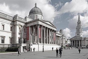 Canada Day pop-up on Trafalgar Square