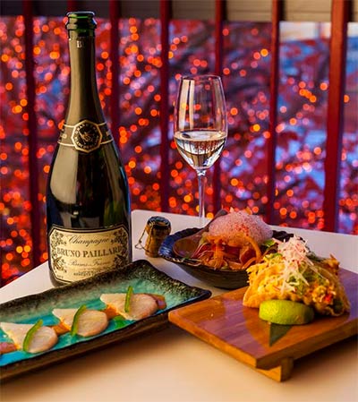 Sushisamba brings in new dishes as they add Bruno Paillard to their champagne lists