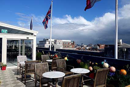 Rooftop dining on Oxford Street - we Test Drive Vintage Salt at Selfridges
