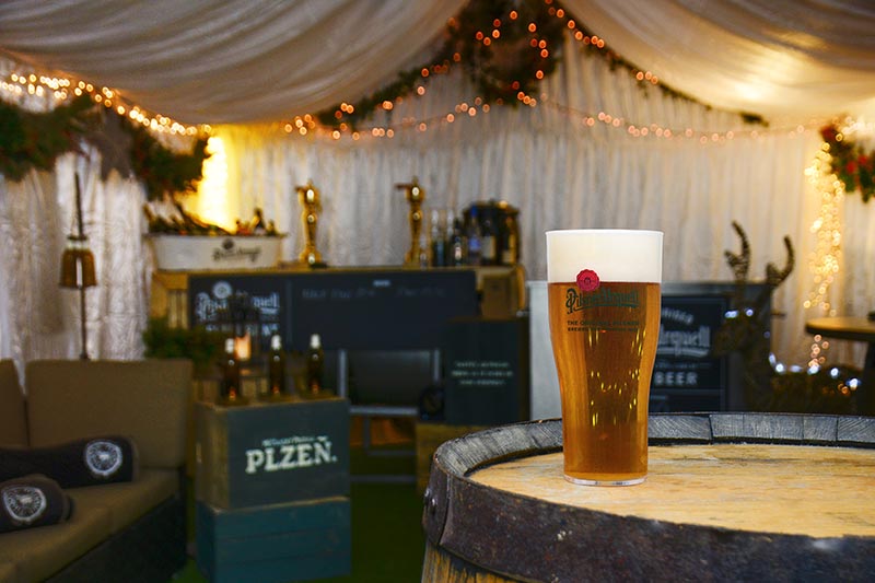 Galvin Hop launches the Pilsner Urquell Winter Garden