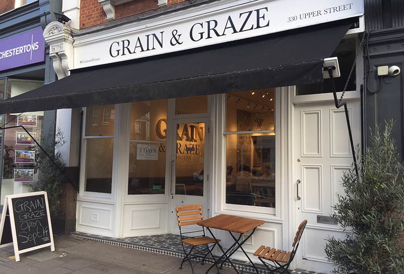 Grain and Graze is a Merchant Gourmet Islington pop-up restaurant