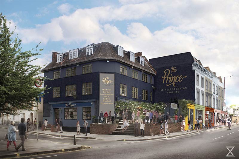 The Prince brings alfresco food and drink to West Brompton from Pergola