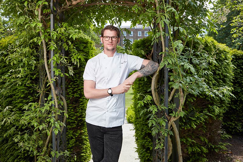 Adam Handling runs the Belmond Cadogan Hotel food, Adam Simmonds is in the kitchen