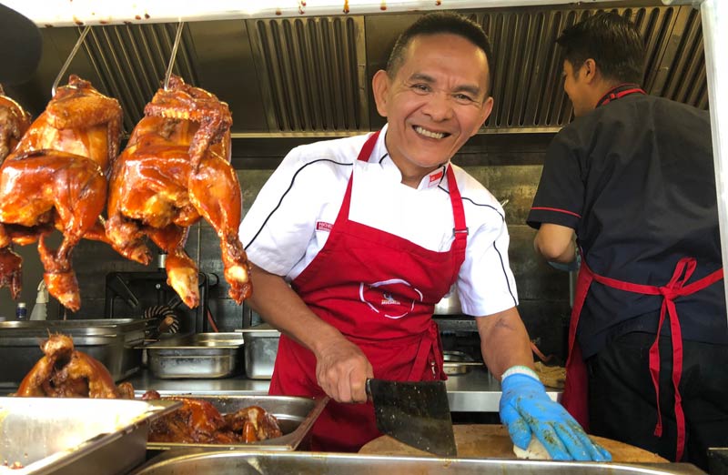 Michelin-starred street food trader Hawker Chan pops up at KERB in King's Cross