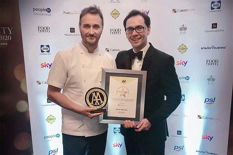 jason atherton aa awards