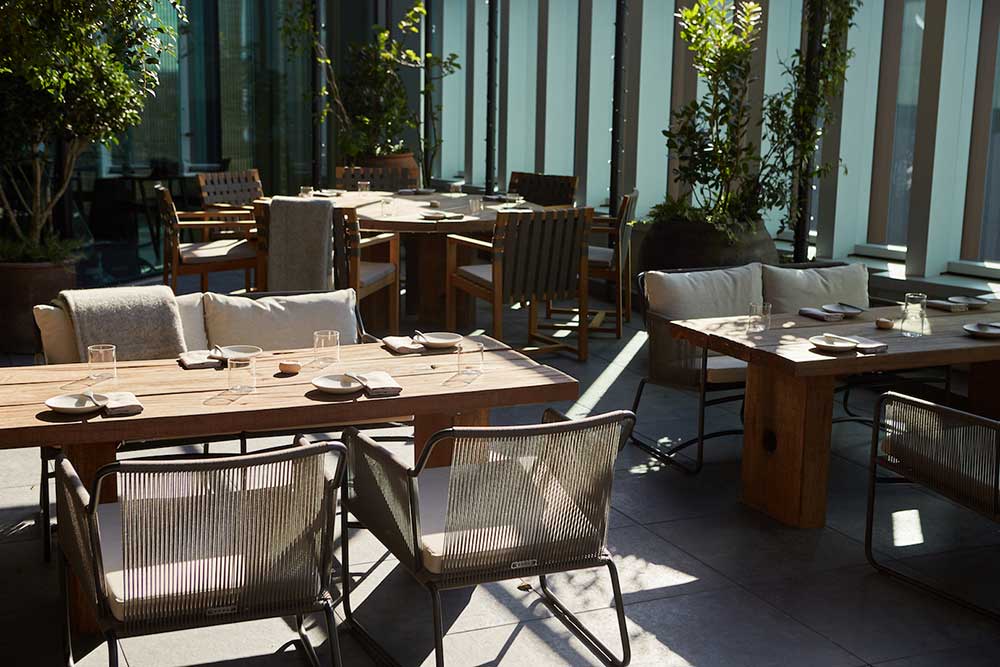 Allegra in Stratford has a massive terrace which is where you want to be this summer