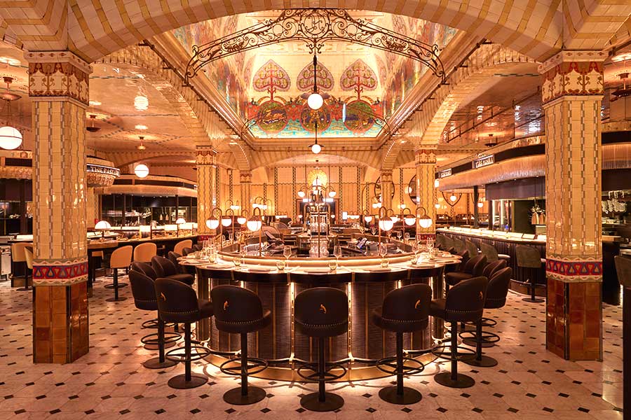 Harrods' big food hall revamp continues as The Dining Hall is unveiled